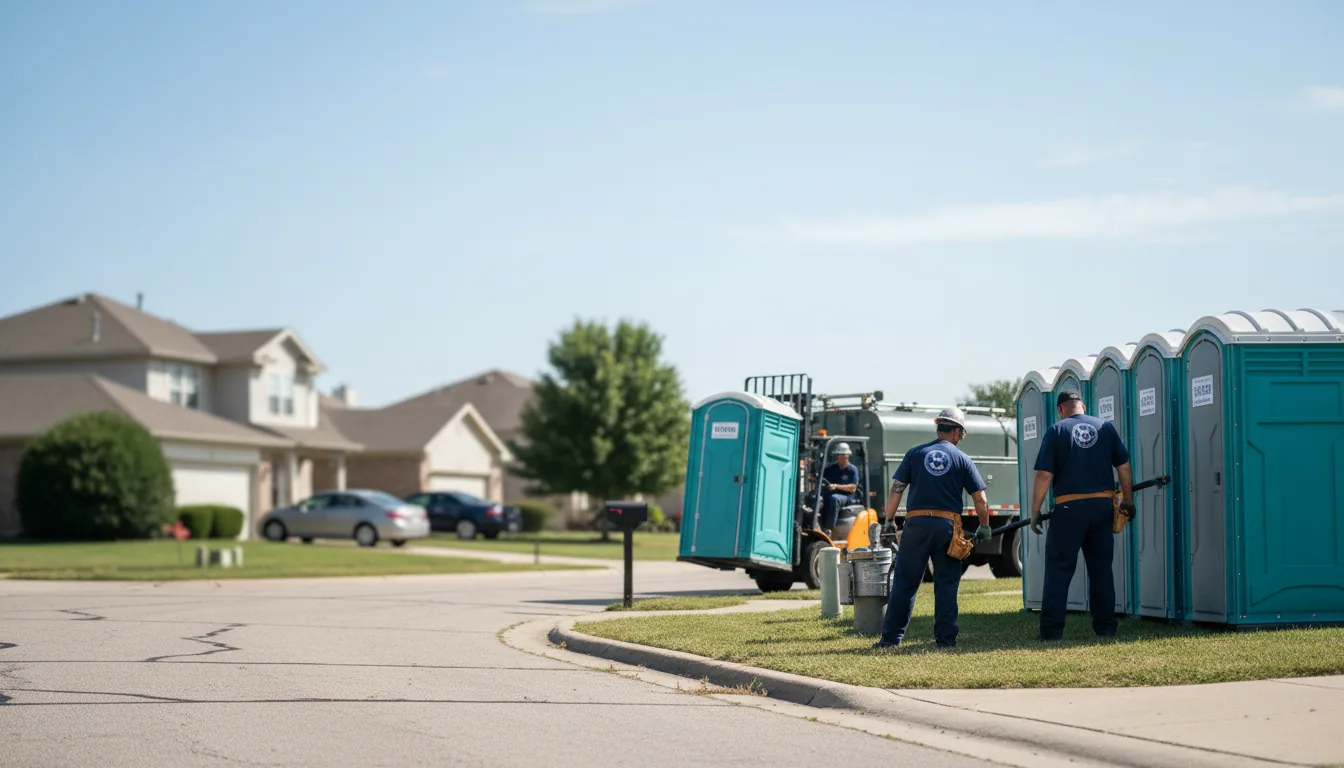 Porta Potty Rental in Hackett, AR near me